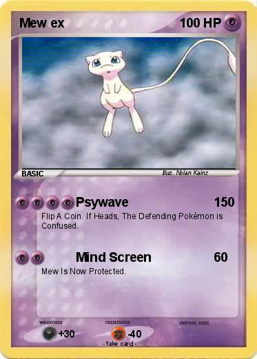 Pokemon Mew ex