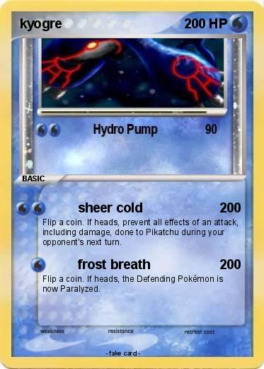 Pokemon kyogre