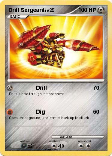 Pokemon Drill Sergeant