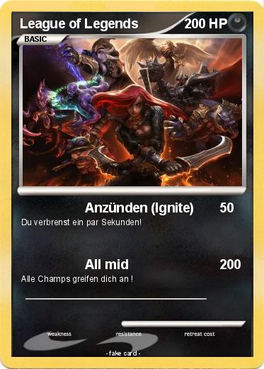 Pokemon League of Legends