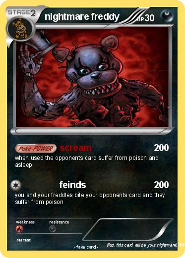 Pokemon nightmare freddy