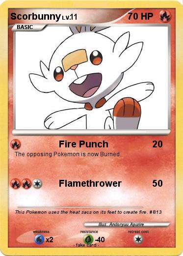 Pokemon Scorbunny