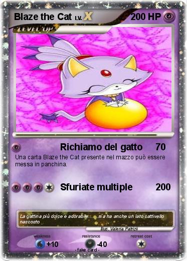 Pokemon Blaze the Cat