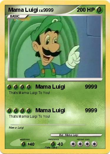Pokemon Mama Luigi
