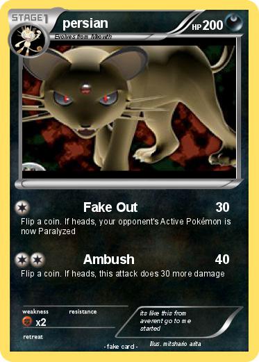 Pokemon persian