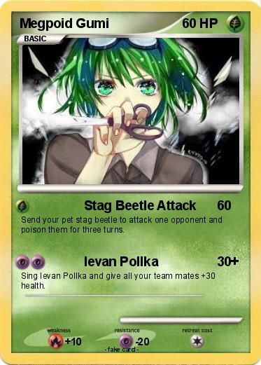 Pokemon Megpoid Gumi
