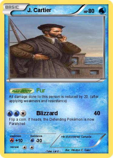 Pokemon J. Cartier
