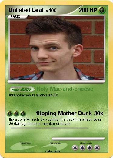 Pokemon Unlisted Leaf