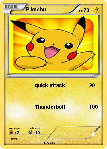 Pokemon Pikachu