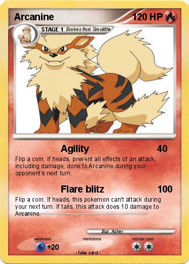 Pokemon Arcanine