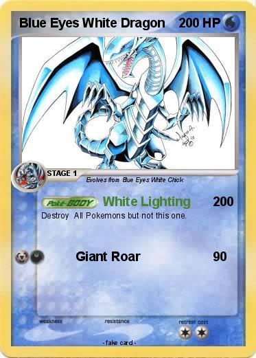 Pokemon Blue Eyes White Dragon