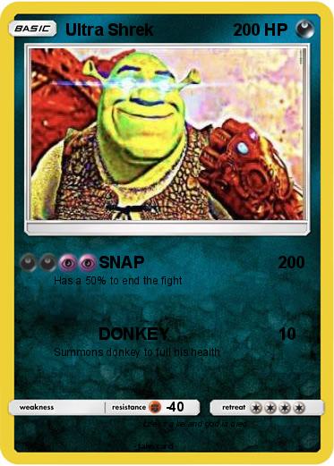 Pokemon Ultra Shrek