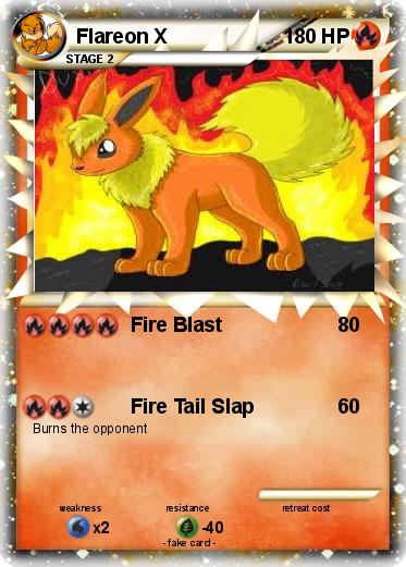 Pokemon Flareon X
