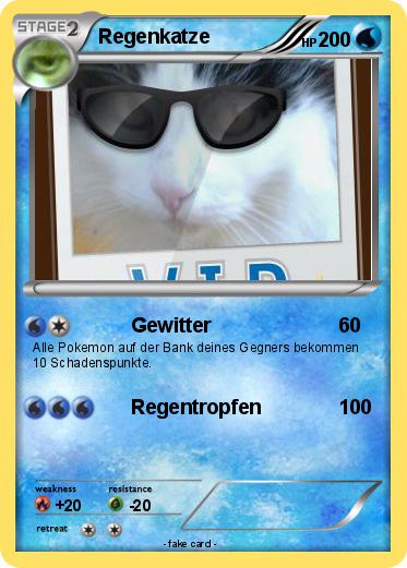 Pokemon Regenkatze