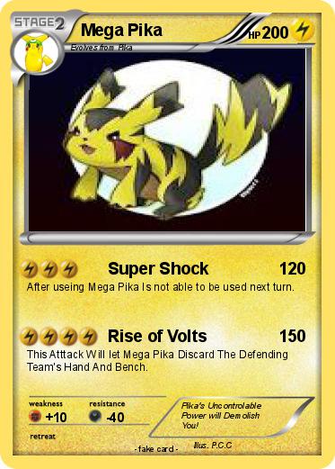 Pokemon Mega Pika