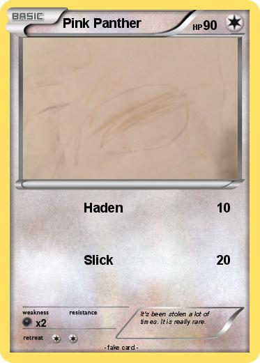 Pokemon Pink Panther