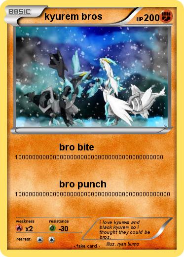 Pokemon kyurem bros