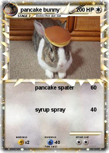 Bunny pancake Pancake Bunny