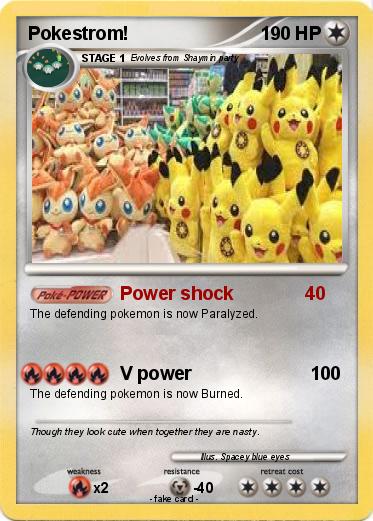 Pokemon Pokestrom!