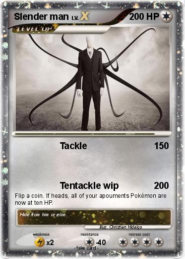 Pokemon Slender man