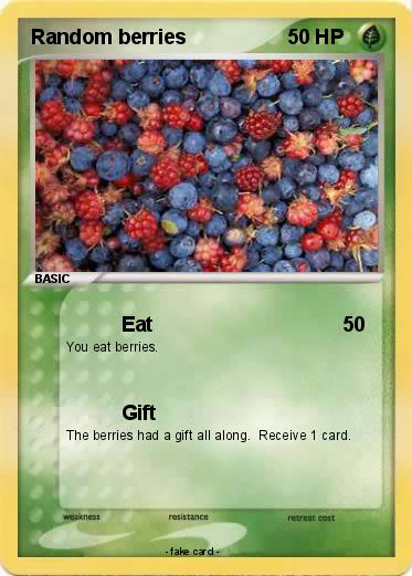 Pokemon Random berries