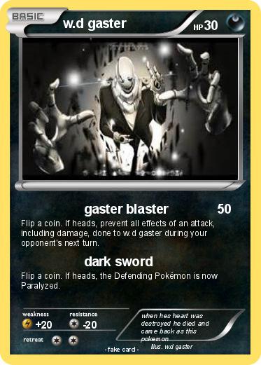 Pokemon w.d gaster