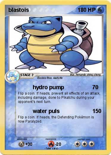 Pokemon blastois