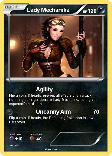 Pokemon Lady Mechanika