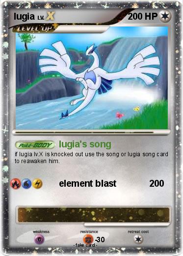Pokemon lugia