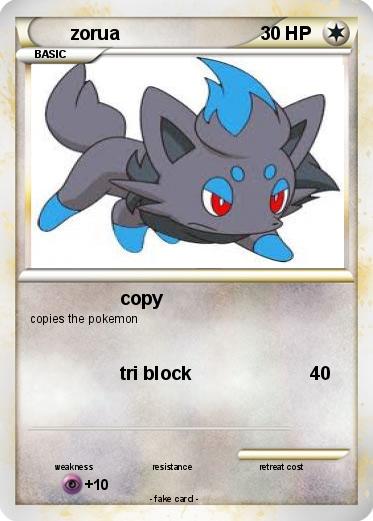 Pokemon zorua