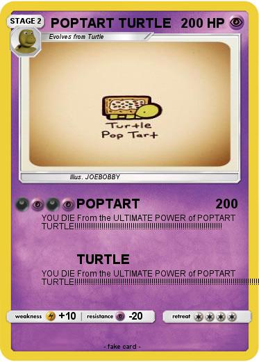 Pokemon POPTART TURTLE