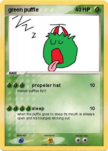 Pokemon green puffle