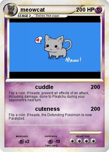 Pokemon meowcat
