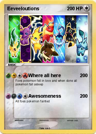 Pokemon Eeveeloutions