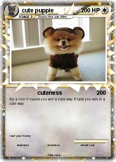 Pokemon cute puppie