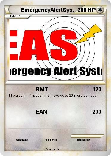 Pokemon EmergencyAlertSys.
