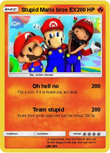 Pokemon Stupid Mario bros EX.