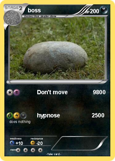 Pokemon boss