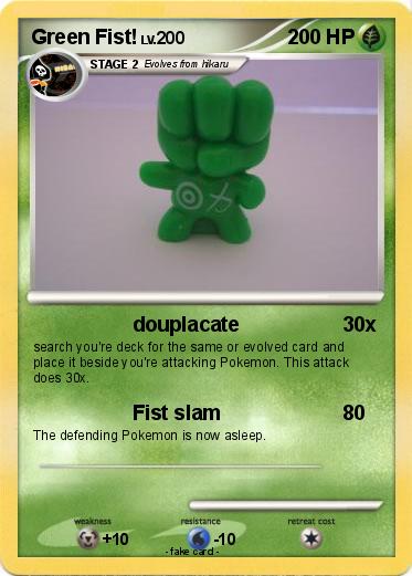 Pokemon Green Fist!