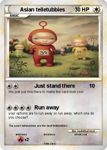 Pokemon Asian telletubbies