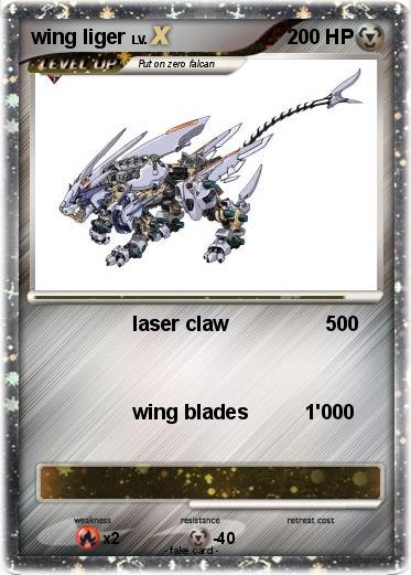 Pokemon wing liger