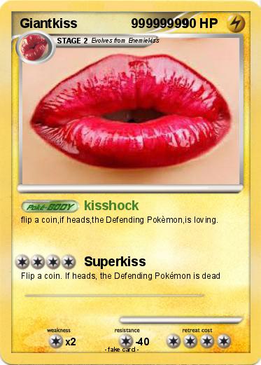 Pokemon Giantkiss               99999999                                                            9999999