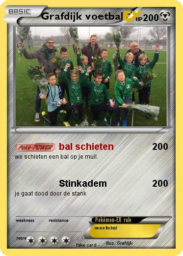 Pokemon Grafdijk voetbal