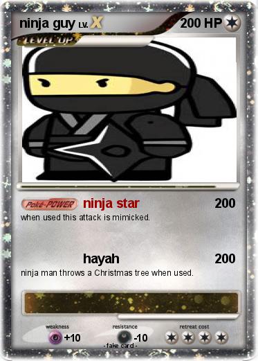 Pokemon ninja guy