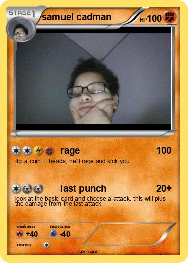 Pokemon samuel cadman