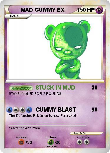 Pokemon MAD GUMMY EX