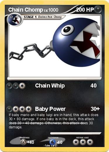 Pokemon Chain Chomp