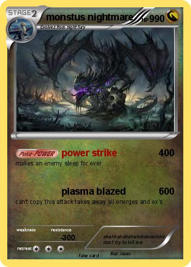 Pokemon monstus nightmare