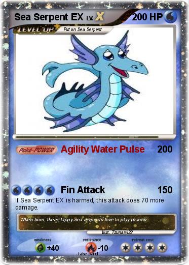 Pokemon Sea Serpent EX
