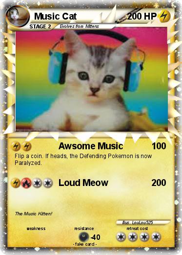 Pokemon Music Cat